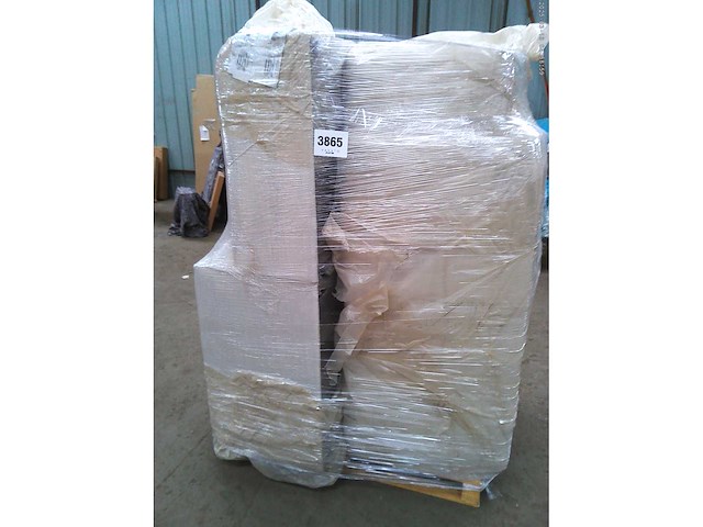 Coonvertible linker hoek bank - beige fluweel - afbeelding 2 van  10