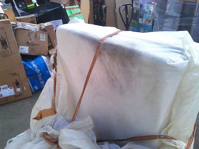 Coonvertible linker hoek bank - beige fluweel - afbeelding 2 van  13