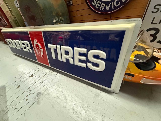 Cooper tire illuminated sign face - andere woonaccessoires - afbeelding 4 van  5