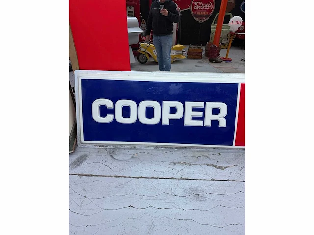 Cooper tire verlicht bordoppervlak - afbeelding 2 van  5