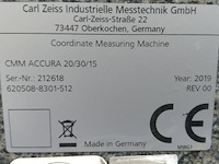 Coordinate measuring machine 3d zeiss - afbeelding 10 van  18