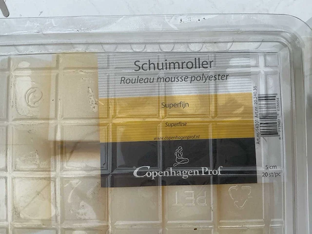 Copenhagen partij schildersgereedschap (6x) - afbeelding 1 van  4