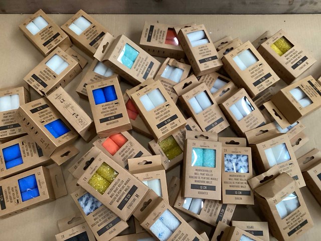 Copenhagen pro diverse aflak, muurverfrollers (102x) - afbeelding 1 van  7