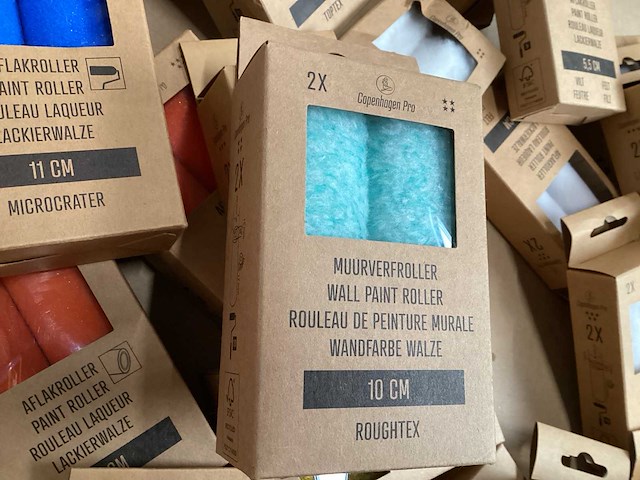 Copenhagen pro diverse aflak, muurverfrollers (102x) - afbeelding 4 van  7