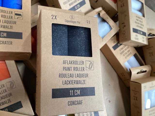 Copenhagen pro diverse aflak, muurverfrollers (102x) - afbeelding 6 van  7