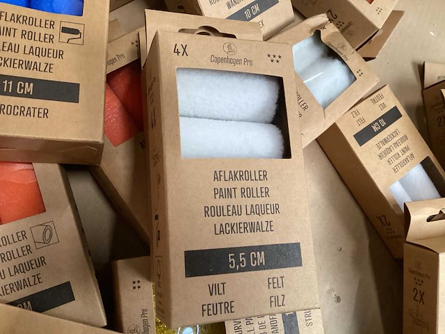 Copenhagen pro diverse aflak, muurverfrollers (102x) - afbeelding 7 van  7