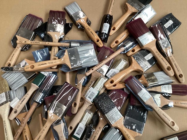 Copenhagen pro diverse platte aflak kwasten (36x) - afbeelding 1 van  6