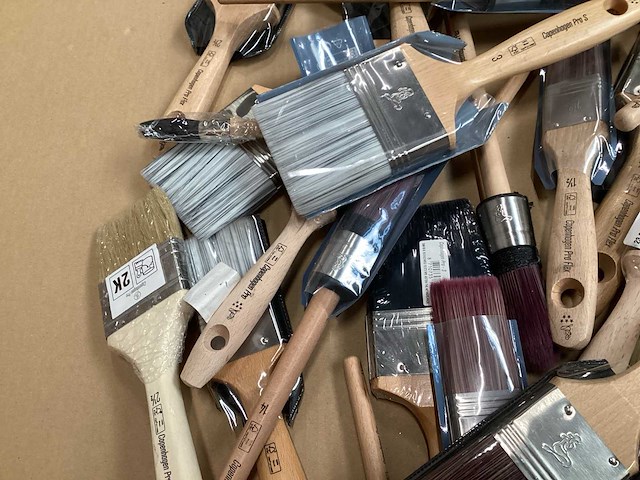 Copenhagen pro diverse platte aflak kwasten (36x) - afbeelding 6 van  6