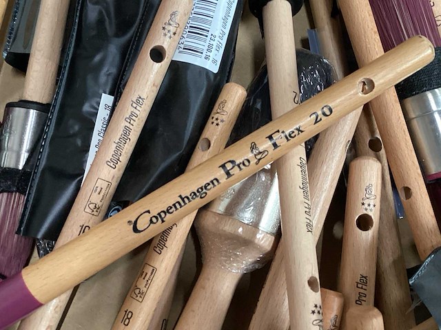 Copenhagen pro mixkavel diverse ronde kwasten (39x) - afbeelding 3 van  4