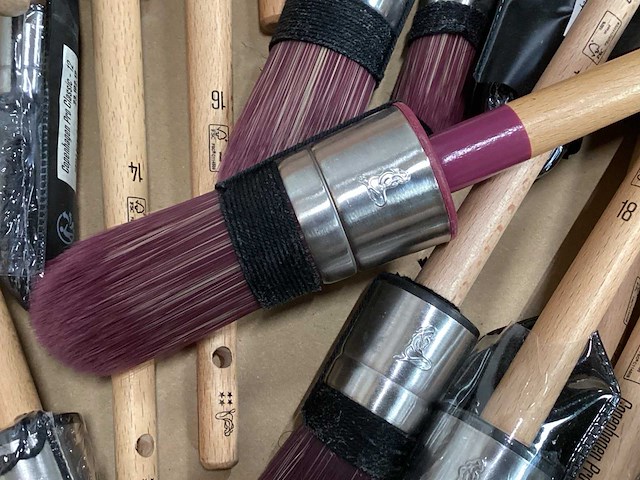 Copenhagen pro mixkavel diverse ronde kwasten (39x) - afbeelding 4 van  4