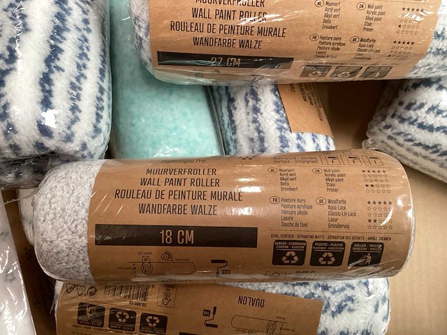 Copenhagen pro mixkavel diverse verfrollers (40x) - afbeelding 4 van  4