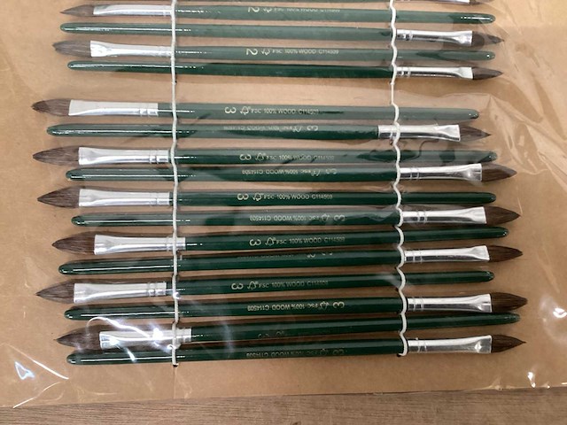 Copenhagen pro set autolakpenselen, 36 stuks in een set (3x) - afbeelding 5 van  6