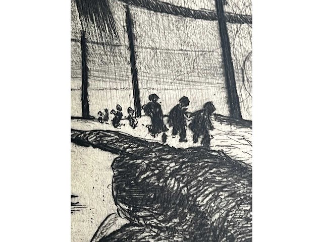 Cor de wolff - ets uit 1953 - afbeelding 2 van  14