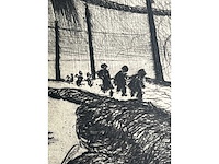 Cor de wolff - ets uit 1953 - afbeelding 2 van  14