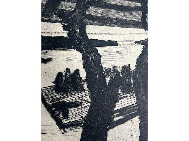 Cor de wolff - ets uit 1953 - afbeelding 3 van  14