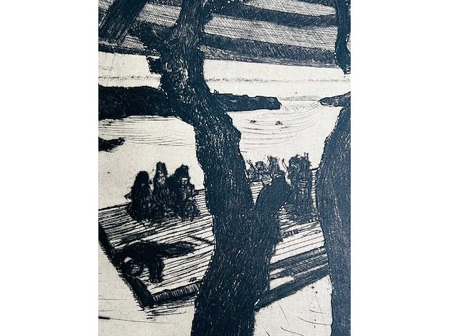 Cor de wolff - ets uit 1953 - afbeelding 6 van  14