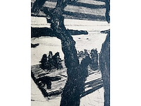 Cor de wolff - ets uit 1953 - afbeelding 6 van  14