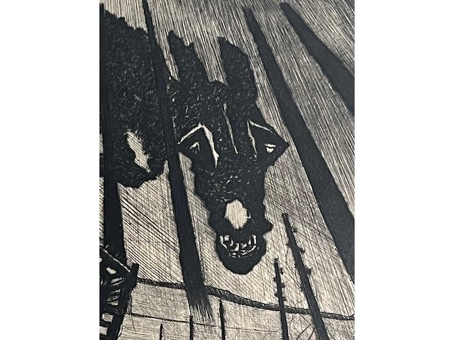 Cor de wolff - ets uit 1953 - afbeelding 8 van  14