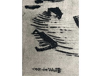 Cor de wolff - ets uit 1953 - afbeelding 12 van  14