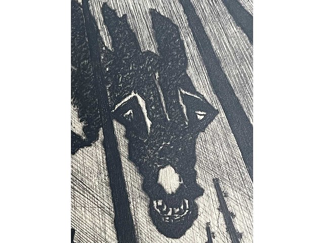 Cor de wolff - ets uit 1953 - afbeelding 13 van  14