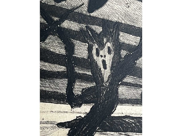 Cor de wolff - ets uit 1953 - afbeelding 14 van  14