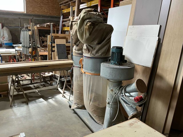 Coral cms 2c houten stofzuiger zuigsysteem - afbeelding 1 van  2