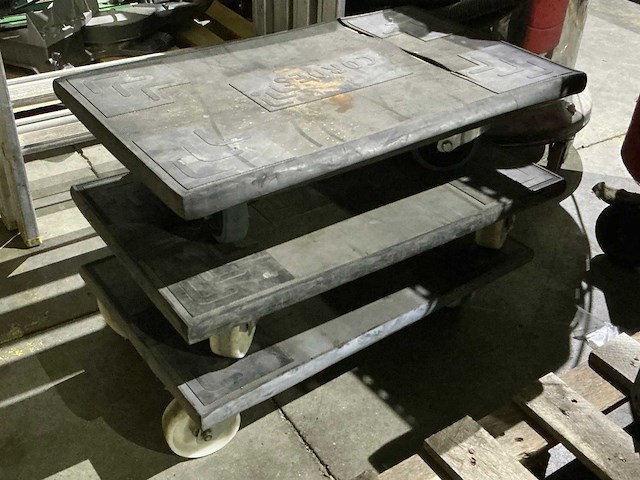 Cordes plateauwagen (3x) - afbeelding 1 van  1