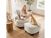 Corduroy bekleding fauteuil - afbeelding 6 van  6