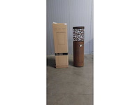 Core - pellet terrasverwarmer op tafelhoogte - cortenstaal (x1) - afbeelding 4 van  4
