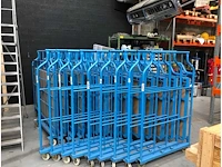 Corlette blue carts/trolley voor meubels of diverse opslag - afbeelding 1 van  5