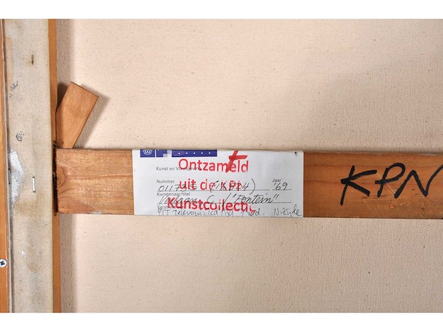 Corneel verlaan - fontein - olie op doek - 200x154 cm - afbeelding 6 van  14