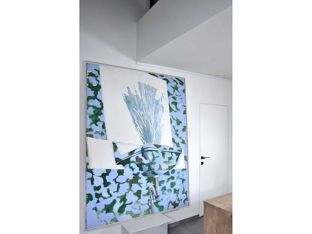 Corneel verlaan - fontein - olie op doek - 200x154 cm - afbeelding 12 van  14