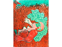 Corneille - enchantement de l'éte - litho - afbeelding 1 van  6