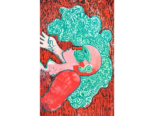 Corneille - enchantement de l'éte - litho - afbeelding 3 van  6