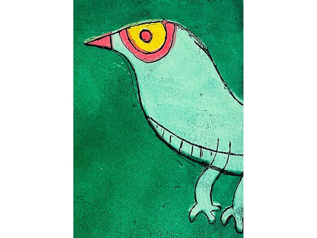 Corneille - femme et faune familière - kleurenets - afbeelding 6 van  13