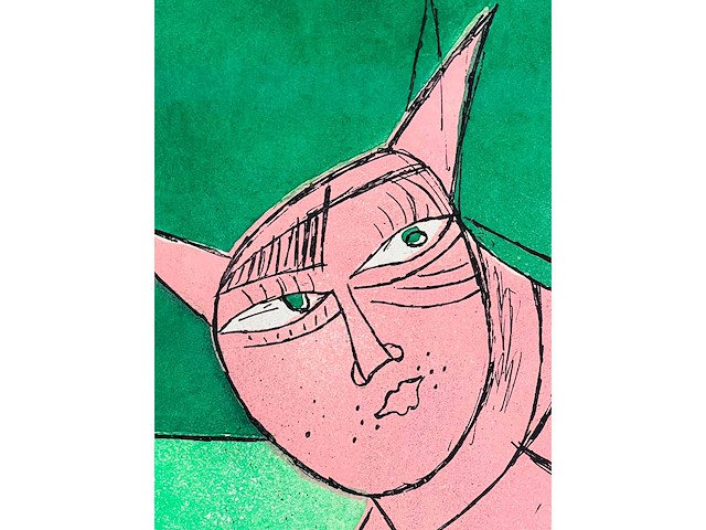 Corneille - femme et faune familière - kleurenets - afbeelding 5 van  13