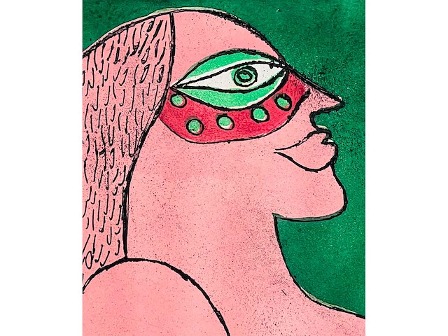 Corneille - femme et faune familière - kleurenets - afbeelding 8 van  13