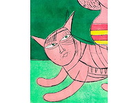 Corneille - femme et faune familière - kleurenets - afbeelding 10 van  13