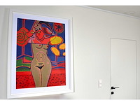 Corneille - fenêtre ouverte sur le paysage- zeefdruk - 120x99 cm - afbeelding 8 van  13