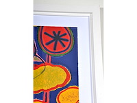 Corneille - fenêtre ouverte sur le paysage- zeefdruk - 120x99 cm - afbeelding 13 van  13