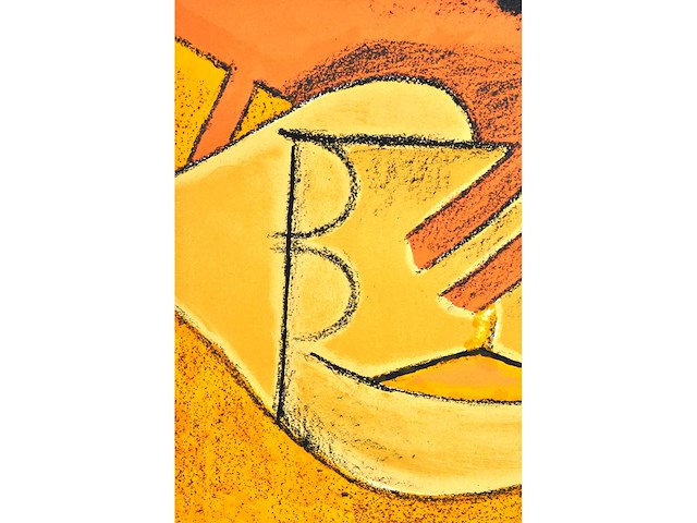 Corneille - la reine de sable - litho - 105x75 cm - afbeelding 7 van  9