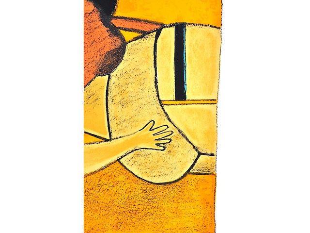 Corneille - la reine de sable - litho - 105x75 cm - afbeelding 8 van  9