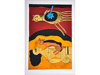 Corneille - la reine de sable - litho - 105x75 cm - afbeelding 3 van  10