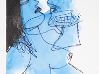 Corneille (1922-2010), 'oscar wilde, salomé', 2001, containing 13 lithographs, n° 29/50 38 x 38 cm. (14.96 x 14.96 in.) - afbeelding 5 van  18