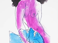 Corneille (1922-2010), 'oscar wilde, salomé', 2001, containing 13 lithographs, n° 29/50 38 x 38 cm. (14.96 x 14.96 in.) - afbeelding 6 van  18