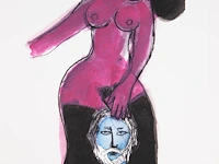 Corneille (1922-2010), 'oscar wilde, salomé', 2001, containing 13 lithographs, n° 29/50 38 x 38 cm. (14.96 x 14.96 in.) - afbeelding 9 van  18