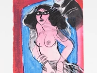 Corneille (1922-2010), 'oscar wilde, salomé', 2001, containing 13 lithographs, n° 29/50 38 x 38 cm. (14.96 x 14.96 in.) - afbeelding 15 van  18