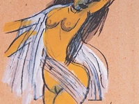 Corneille (1922-2010), 'oscar wilde, salomé', 2001, containing 13 lithographs, n° 29/50 38 x 38 cm. (14.96 x 14.96 in.) - afbeelding 16 van  18