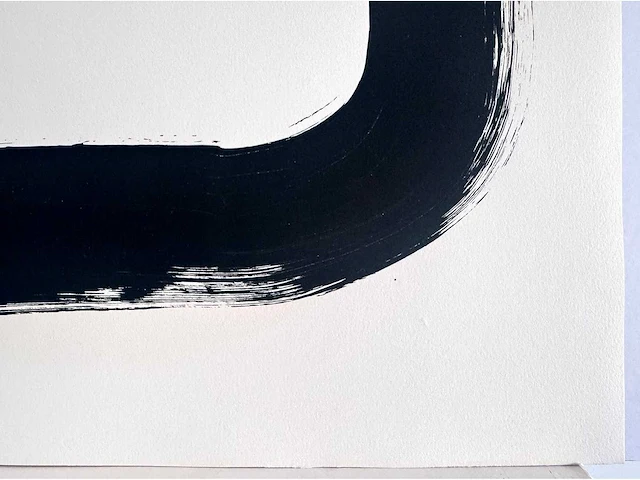 Cornelius rogge - zeefdruk - 50x65cm - 1990 - afbeelding 2 van  6