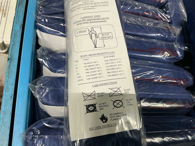Corogard 3000 wegwerp overalls (33x) - afbeelding 4 van  5